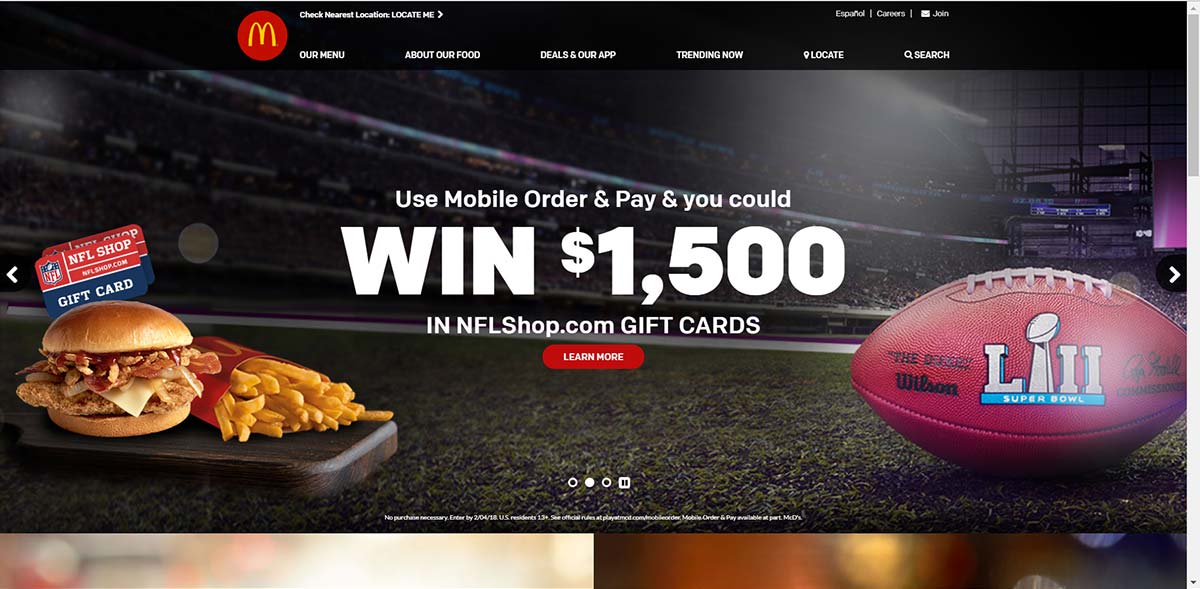 mcdonalds-website